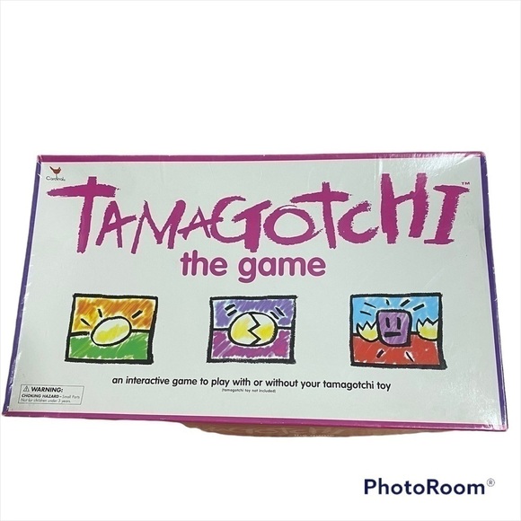 Tamagotchi Vintage Board Game 90s Virtual Pet - Picture 1 of 5